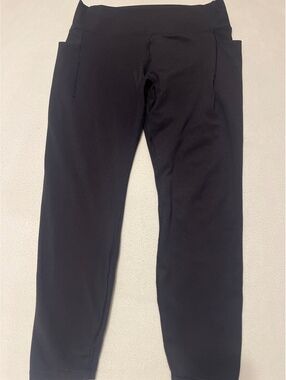 Spyder Active Black High-Waisted Leggings with Pockets